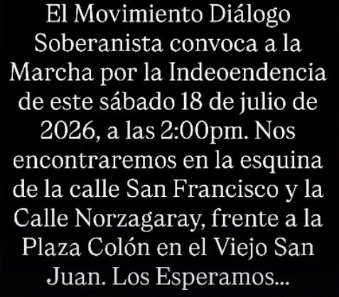 Movimiento Diálogo Soberanista tweet media