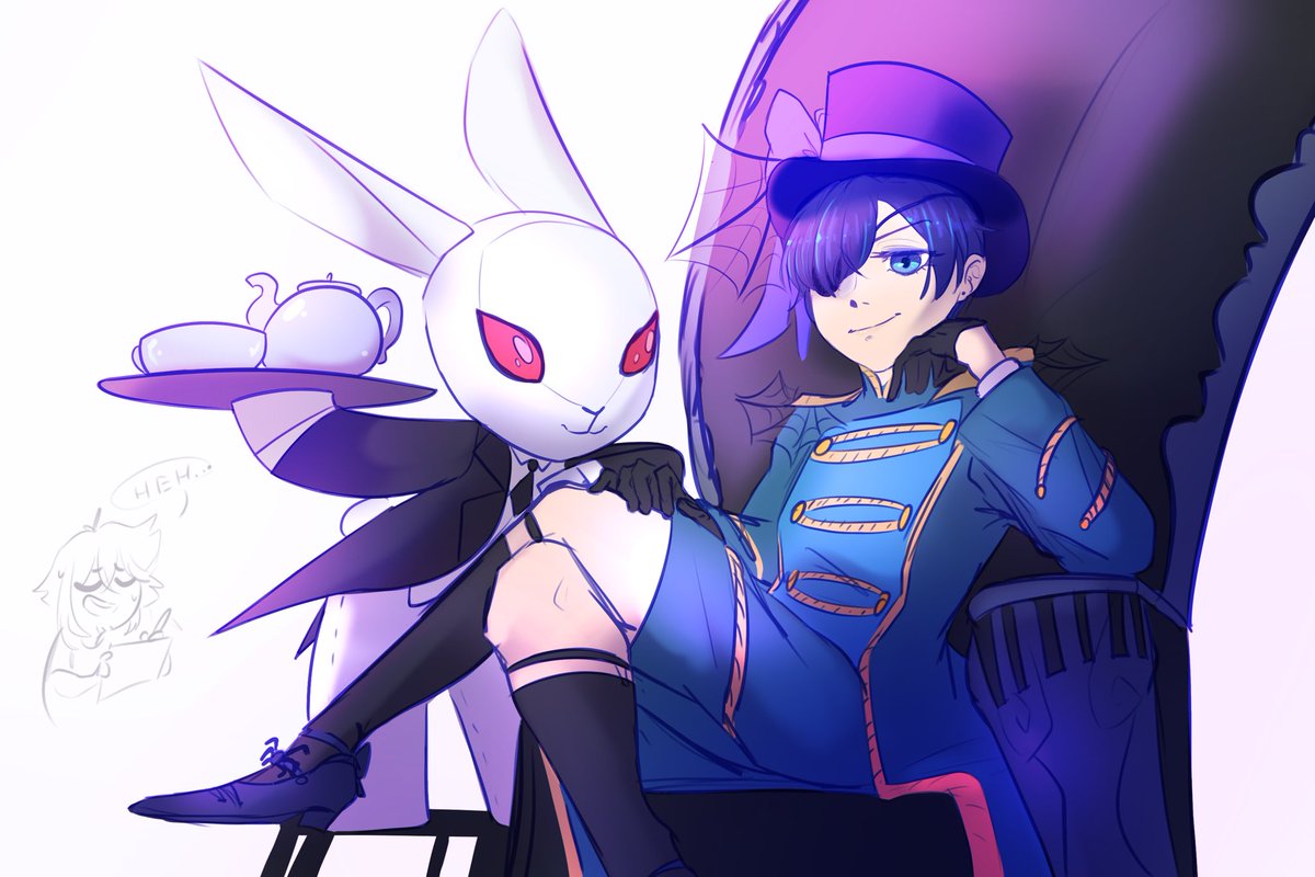 G__Violet's tweet photo. quick sketch for a friend

#kuroshitsuji #blackbutler #cielphantomhive https://t.co/fqzgGMnWuv
