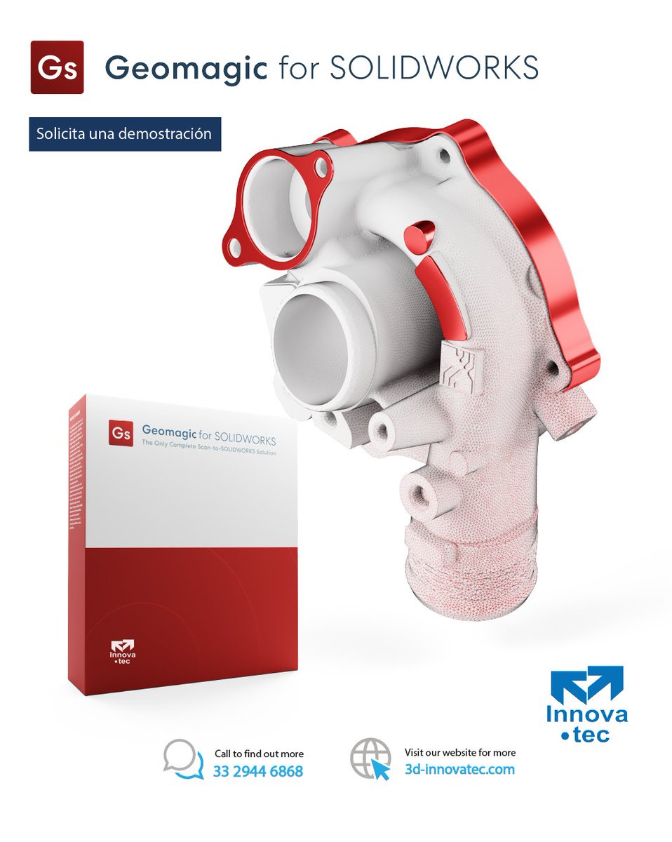 3dinnovatec's tweet photo. 🚀 El camino más corto del escaneo 3D al modelo sólido paramétrico:
Importa nubes de puntos directamente a tu espacio de trabajo.
#IngenieriaInversa #SolidWorks #Escaneo3D #DiseñoIndustrial #CAD #3dinnovatec #Geomagic #geomagicsolidworks https://t.co/Gze7fXCdKP