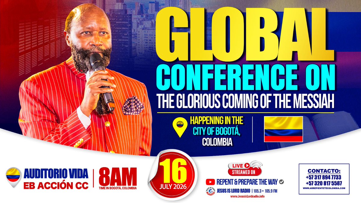 Murunga61307055's tweet photo. Prepare for the coming of Messiah #ColombiaRevivalFlames https://t.co/wtvwrdGKGf