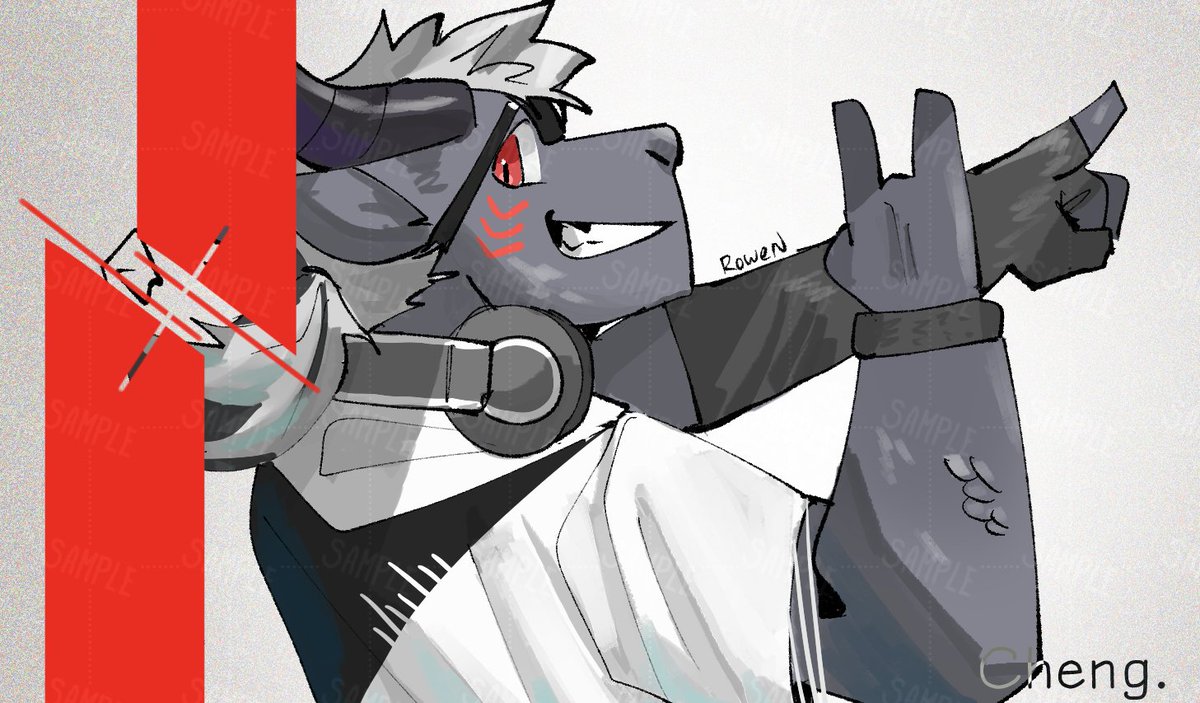 rowen_Furry's tweet photo. 【委託COMMISSION】 https://t.co/JFWycd5ObB
