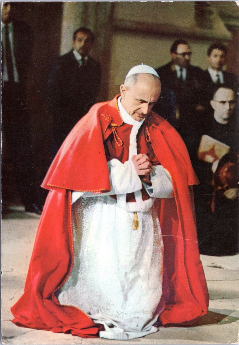 jarldietrich's tweet photo. One of the most erroneous and spiritually dangerous arguments most sedevacantists will make is that the new rites of Holy Orders of Pope St Paul VI, specifically the rite of episcopal consecration, are invalid due to him, as they argue, changing the essential form. They use this to prey on peoples scrupulosity and ignorance and it's genuinely evil. I'm going to point out how the new rite is irrefutably valid.

Here is the new form of St Paul VI

“And now pour forth on this chosen one that power which is from you, the governing Spirit, whom you gave to your beloved Son Jesus Christ, whom he gave to the holy Apostles, who founded the Church in every place as your sanctuary, unto the glory and unending praise of your name”

Pope Pius XII has addressed what is needed for the form to be valid

"the only form, is the words which determine the application of this matter, which univocally signify the sacramental effects — namely the power of Order and the grace of the Holy Spirit — and which are accepted and used by the Church in that sense"

So what's needed for the form to be valid is to signify the power of the bishop, the blessing of the Holy Ghost, and to be accepted by the Church.

The Holy Ghost being invoked in the new form is unambigously invoked in the title Governing (or Ruling) Spirit.

Governing and Ruling Spirit are two different English translations of the same Latin, they are the exact same thing.

One of the first objections sedevacantists make is that "Ruling Spirit" isn't a traditional title of the Holy Ghost. They are wrong. Ruling Spirit is specifically used in the Coptic form and has always been seen as valid. 

In the book *A vindication of the Bull 'Apostolicae curae'*, written by English Catholic bishops after the promulgation of Pope Leo XIII's Bull, it quotes the words "ruling spirit" from the Coptic rite, and underlines the word *ruling* in order to mean that it signifies the Episcopal Order: https://t.co/GvjRHRuCJA

We already see that the new form of St Paul VI univocally names the power of the order and the graces of the Holy Ghost. 

Although it's already irrefutable that the essential form is present, I will expand that the form specifically mentioning "the holy Apostles, who founded the Church in every place as your sanctuary, unto the glory and unending praise of your name” doubles down on the power of the order as the Apostles were bishops and founding churches as "your sanctuary" denotes the altar which is blessed by the bishop.

I personally think the new form is even more explicit and clear than the old form under Pope Pius XII, but even if you disagree there, it undeniably has the essential form especially when you look at the Coptic form.

So when sedevacantists argue that the Catholic Church doesn't have valid bishops, priests, confessions or the Mass, they are lying. And they will have to answer for that before God.