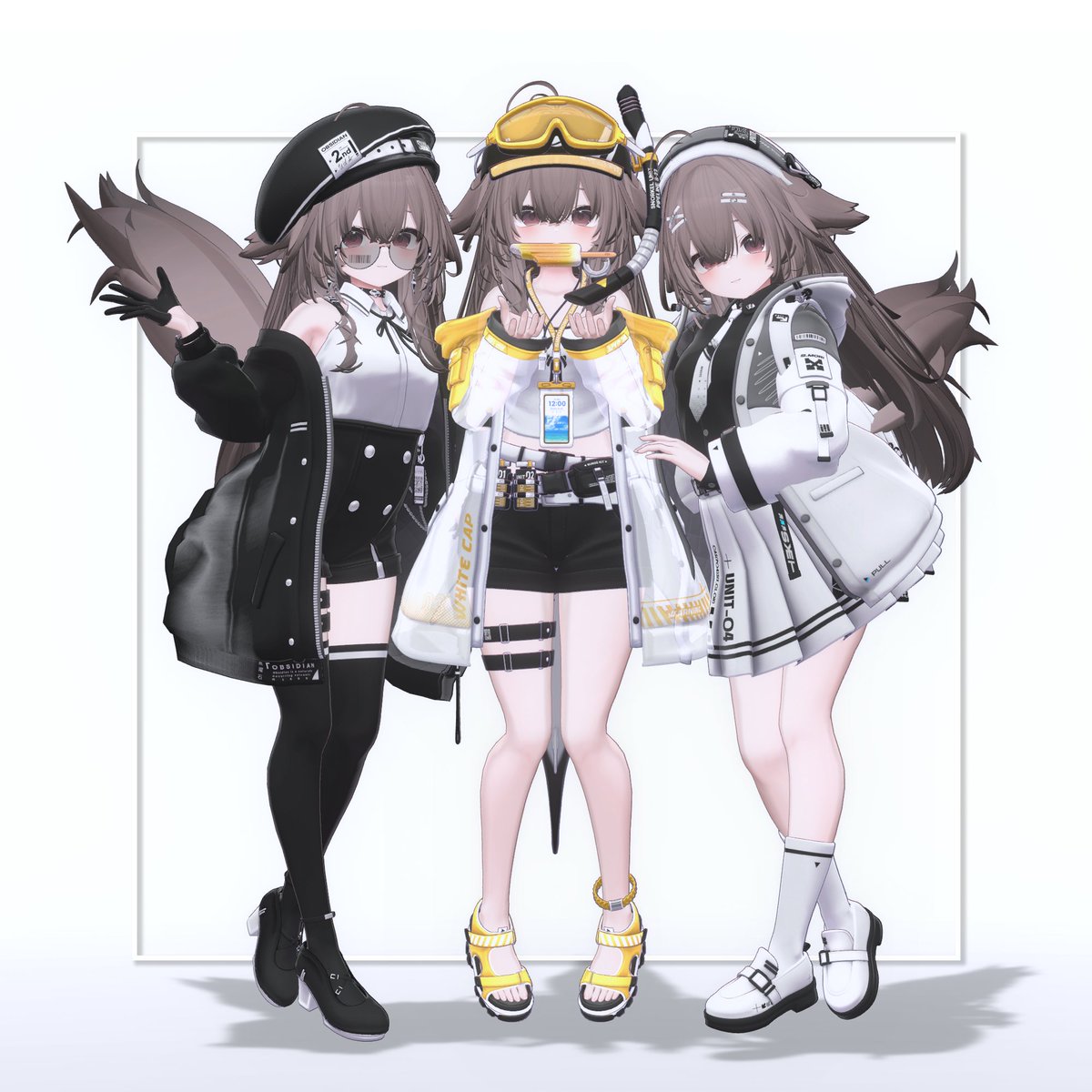 SiromoriVR's tweet photo. ✨【輝夜対応記念】Urban Tech Series セール開催！✨

輝夜アバター完全対応を追加🎉
対応記念の期間限定セール＆フォローRTキャンペーン実施中！

🎁 フォロー＆リポストで抽選5名様にプレゼント！

📅 セール期間：7/17(金)〜8/2(日)
🔹Apatite　　2000円 → 1400円（600円OFF）
🔹Riptide / Obsidian　2300円 → 1700円（600円OFF）
※本セールは輝夜新規対応版が対象です

https://t.co/wyXABb9Pvj

#IKUSIA #SiromoriWorks