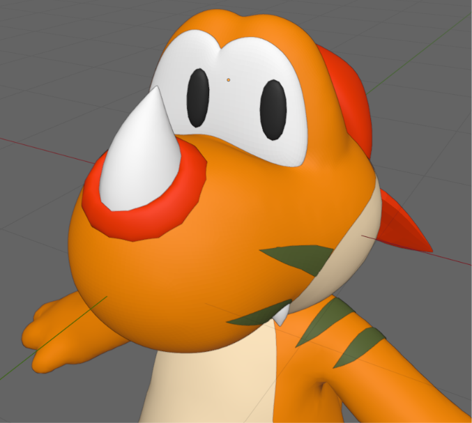 rovverocdump's tweet photo. first attempt at sculpting smth in blender yippe https://t.co/SpguM565yh
