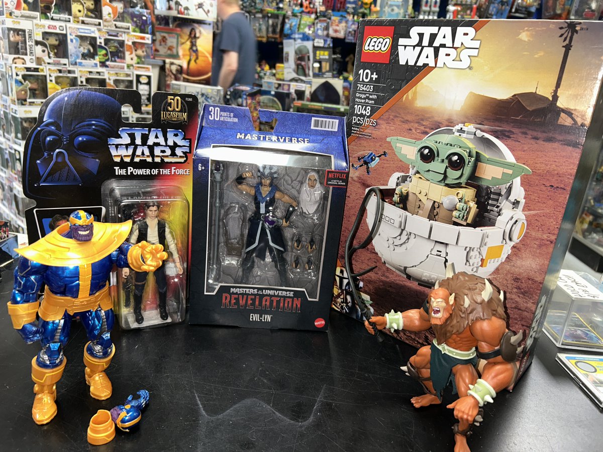 waxpaxquake's tweet photo. #legostarwars #LEGO #starwarsblackseries #thanos #quakecollectibles #waxpaxquake #vintageshop #vintagestore #recordstore #vinylrecords #collectiblesstore #vintagetoystore #toystore #toys4sale Always OPEN 12pm to 7pm 6 days a week, closed Mondays. https://t.co/BQPeJGP9DJ