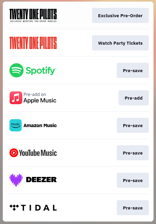 TOPUPDATERS's tweet photo. You can pre-save "More Than We Ever Imagined (Live in Mexico City)" album on a platform of your choosing! Out everywhere August 7th!

🔗 https://t.co/9JTQUtRft7 https://t.co/lqD9p8taKN
