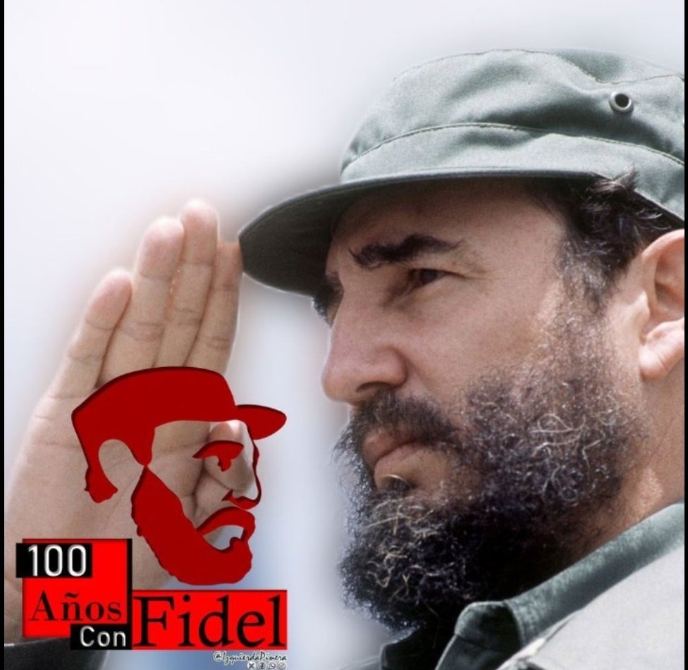 DmsPinar's tweet photo. Seguimos tú ejemplo Comandante #FidelEterno 
#100AñosConFidel 
#Cuba #PinardelRío https://t.co/gBFgYmfn9a