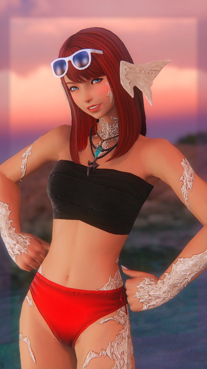 Paradise, Paradise ✿ #ff14ss #gpose #au_ra #ffxivaura