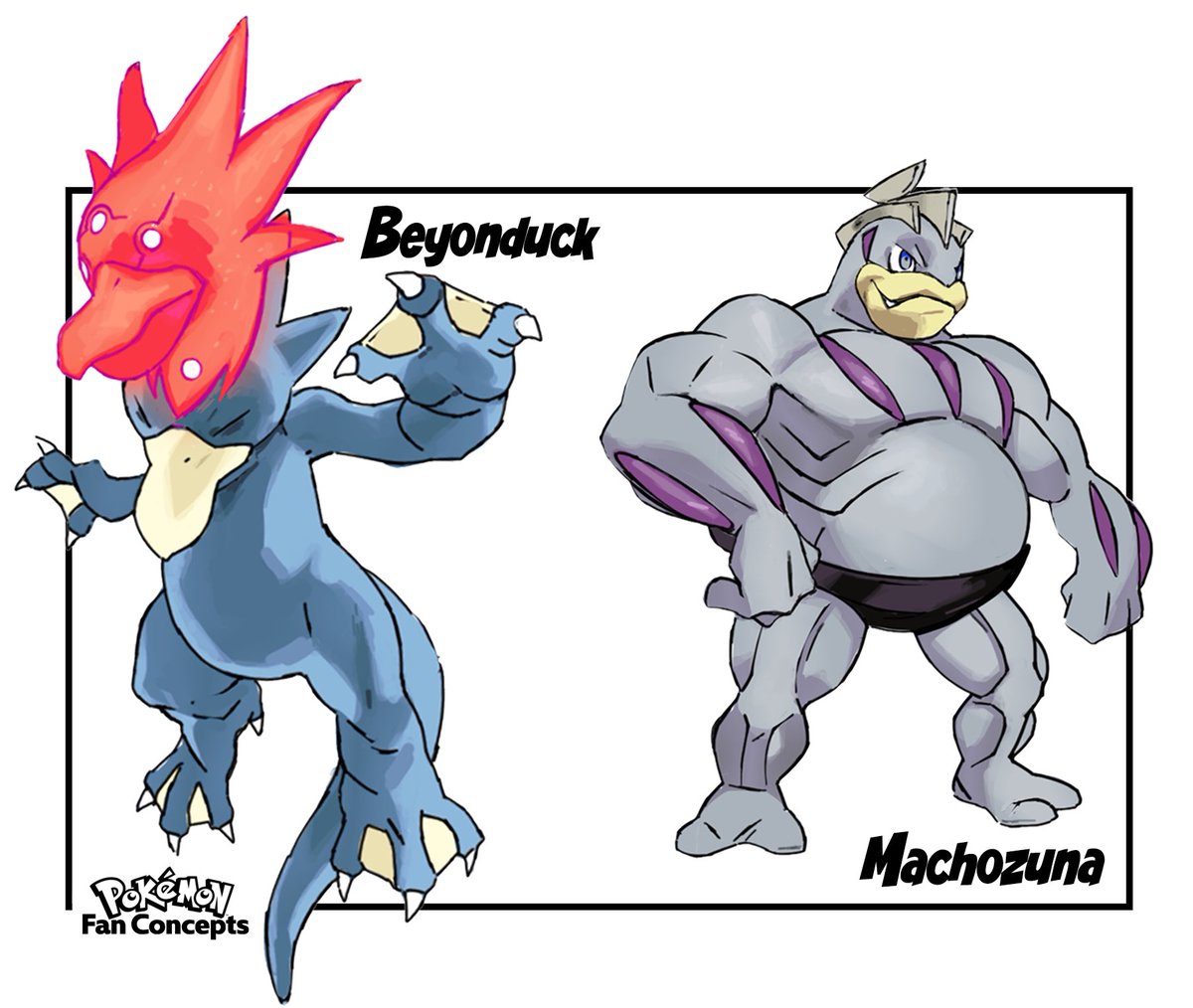 ryansalamanda's tweet photo. a couple pokemon ideas! https://t.co/DVpahva2aL
