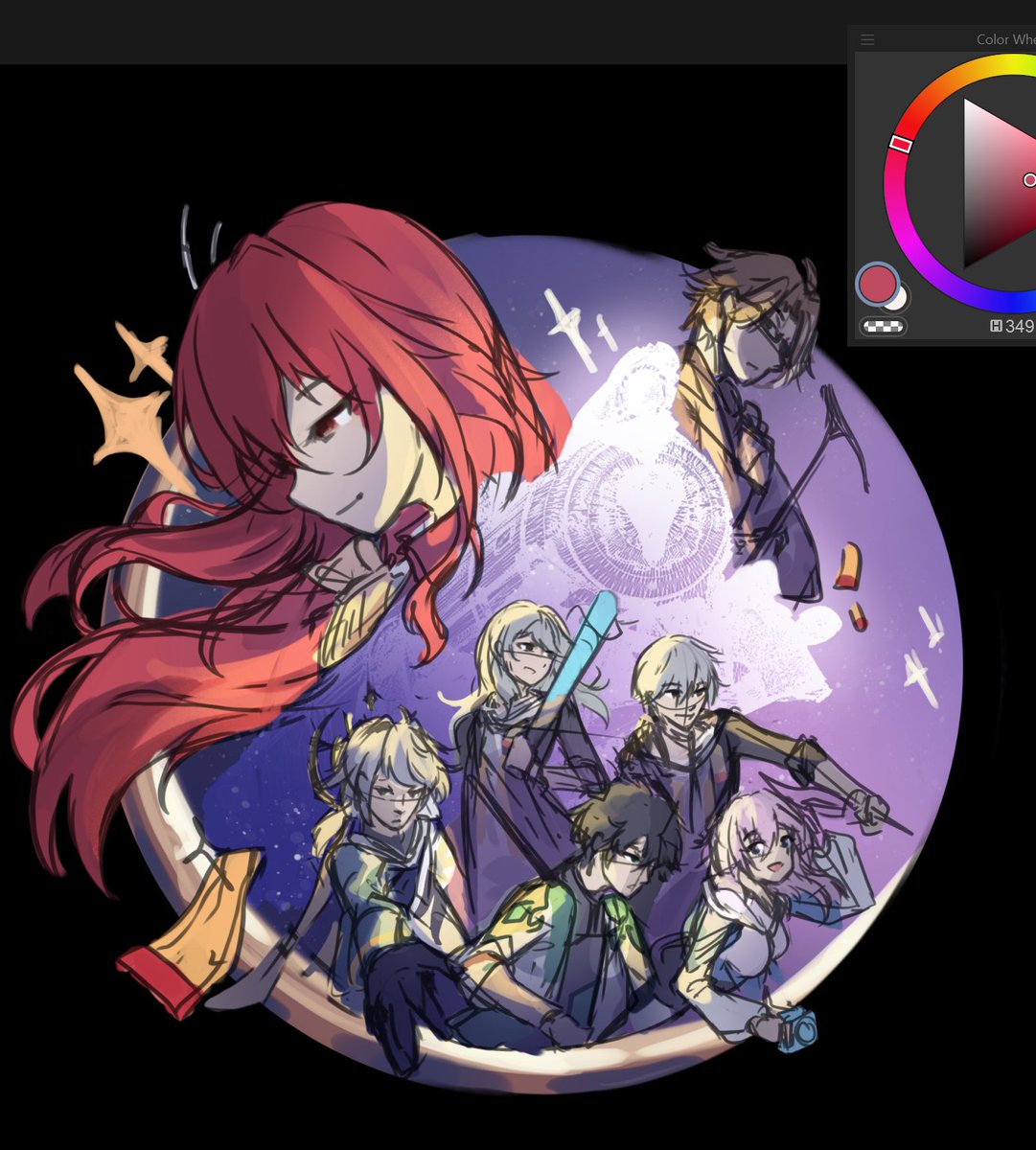 Lvstre_art's tweet photo. astral express
wip i probably cant finish im so busy T.T https://t.co/GuVy64juEQ
