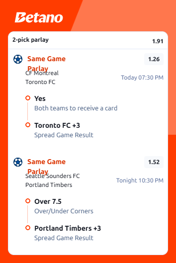 ClubInplay's tweet photo. MLS🇺🇸 bet builder for tonight!

Hit ❤️ to make it 3 in a row✅ https://t.co/Utsjeugal8