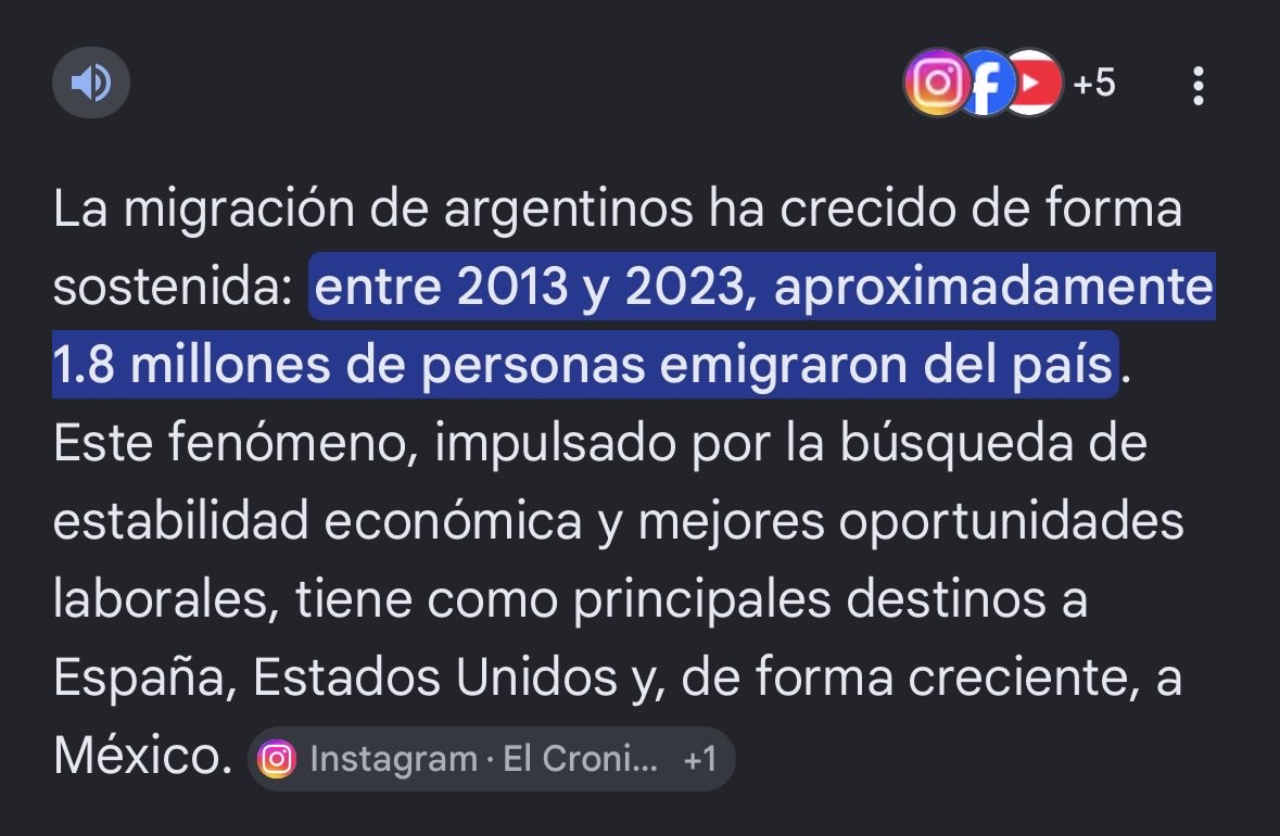 SebastinTorresN's tweet photo. @PabloTestori @AlbertOrtegaES1 Una cosa es migrar al país vecino y a la mayor potencia económica del último siglo. Otra es cruzar miles de kilómetros para venir a un país en desarrollo como México. Si Argentina está tan bien y México tan mal, ¿por qué cada vez más argentinos terminan viviendo acá? https://t.co/c4TsaTGdes