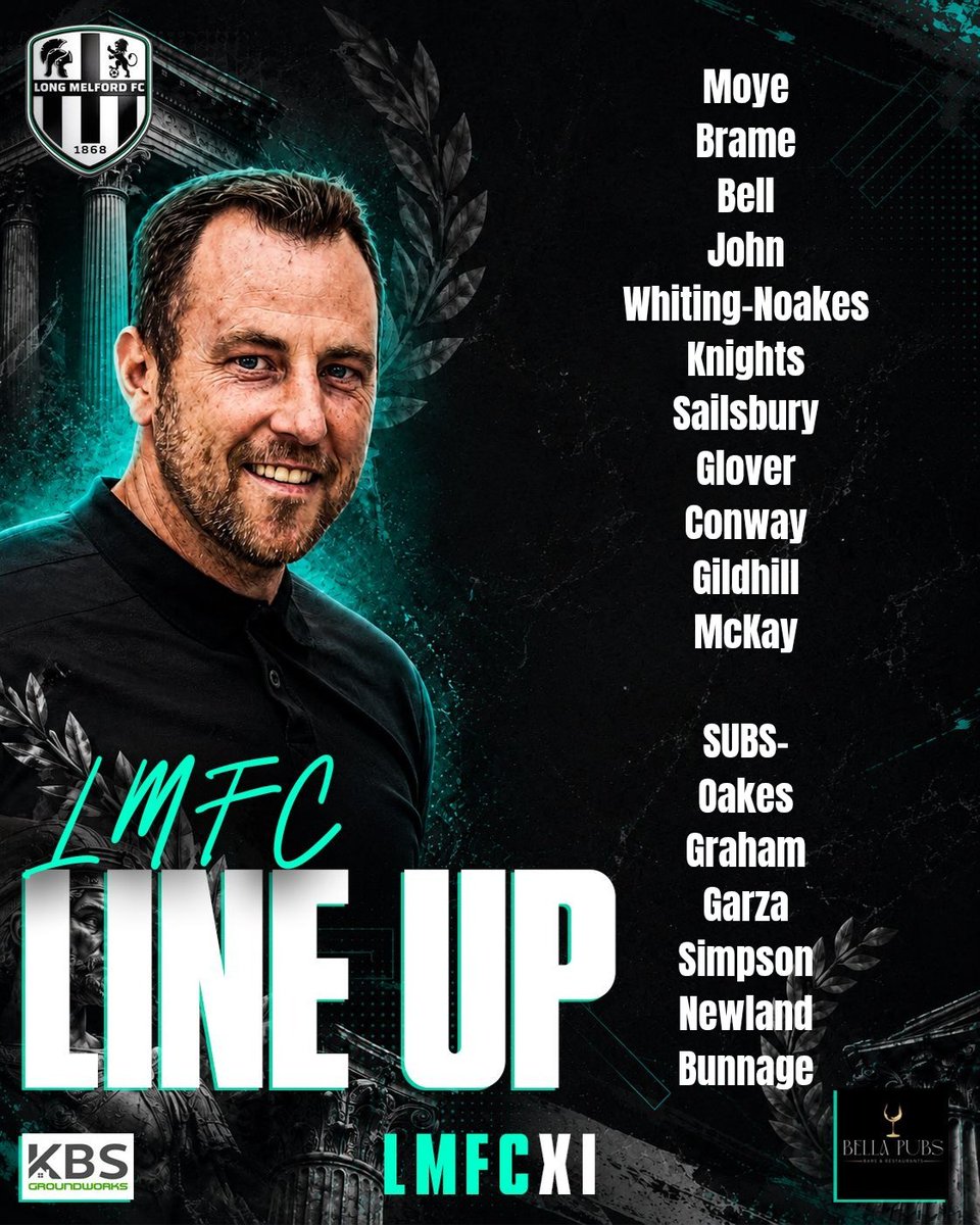 Longmelfordfc's tweet photo. Team news! 📃 https://t.co/NMrlaPo7Yj