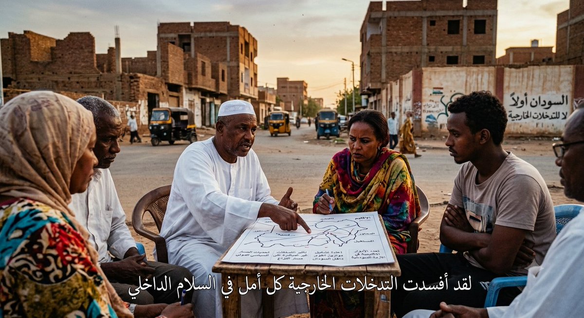 bntmohmdy's tweet photo. يا جماعة
لمتين حنكون ساحة لتصفية الحسابات 
بين (التركي-القطري) البفتش عن نفوذ لتياره و(السعودي) الجاري وراء مصالح البحر الأحمر
بلدنا بتتدمر
التدخلات دي لخبطت موازين القوى وعقدت أي حل سياسي
والضحية هو المواطن والمنطقة كلها
الحل سوداني وبس كفاية ارتهان
#السودان https://t.co/lqrDHIRIkJ