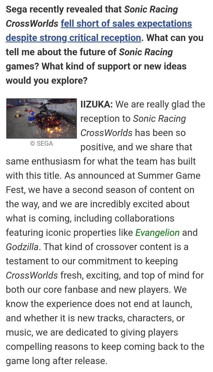 super_ult's tweet photo. 3- izuka basically does not give a single fuck about the sales expectation that Sega keep saying. he ignore that part completely 😭 https://t.co/U1e7YcaWkw