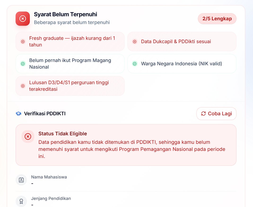PMasdy's tweet photo. @KemnakerRI min ini kok data saya ga ditemukan di PDDIKTI ya padahal saya cek di pddikti ada nama nya gimana ni https://t.co/chIlFNYtHS
