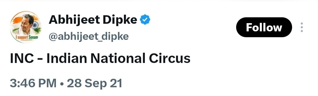 VarunKrRana's tweet photo. Calling them circus in 2021.
Begging for their ringmaster in 2026 🤡 https://t.co/xkcjtHBMzw