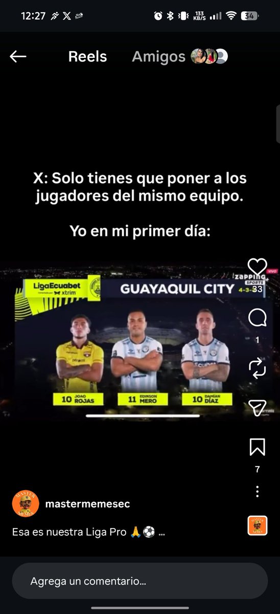 stalinteran2's tweet photo. @PatricioCeli6 @johacalderon11 @IDV_EC @LigaEcuabetec Mira q competitiva es la liga pro 😂😂😂😂 https://t.co/XpyzyGqcA1