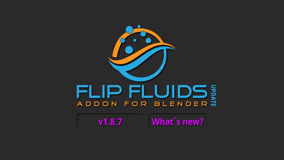 FlipFluids's tweet photo. FLIP Fluids 1.8.7 🌊 — Blender 5.2 LTS, faster cache, Geometry Nodes &amp; Liquid Sand.

Watch the update video:
https://t.co/tQKmEudVbe

Superhive Support Period: not a subscription — you keep what you buy.
FAQ: https://t.co/tZ3bvqyjii https://t.co/jZzKMOyV5A