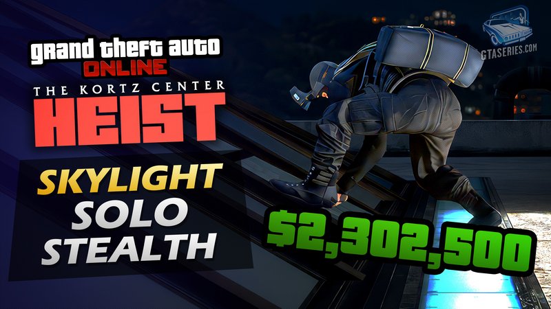 GTASeries's tweet photo. #GTAOnline The Kortz Center Heist Finale completed solo in full stealth with the Elite Challenge, using the Skylight Entrance and Annihilator Stealth Exit without being spotted, unlocking the related awards.

▶️ https://t.co/87LnXuoiPj https://t.co/y8TkS1LWfY