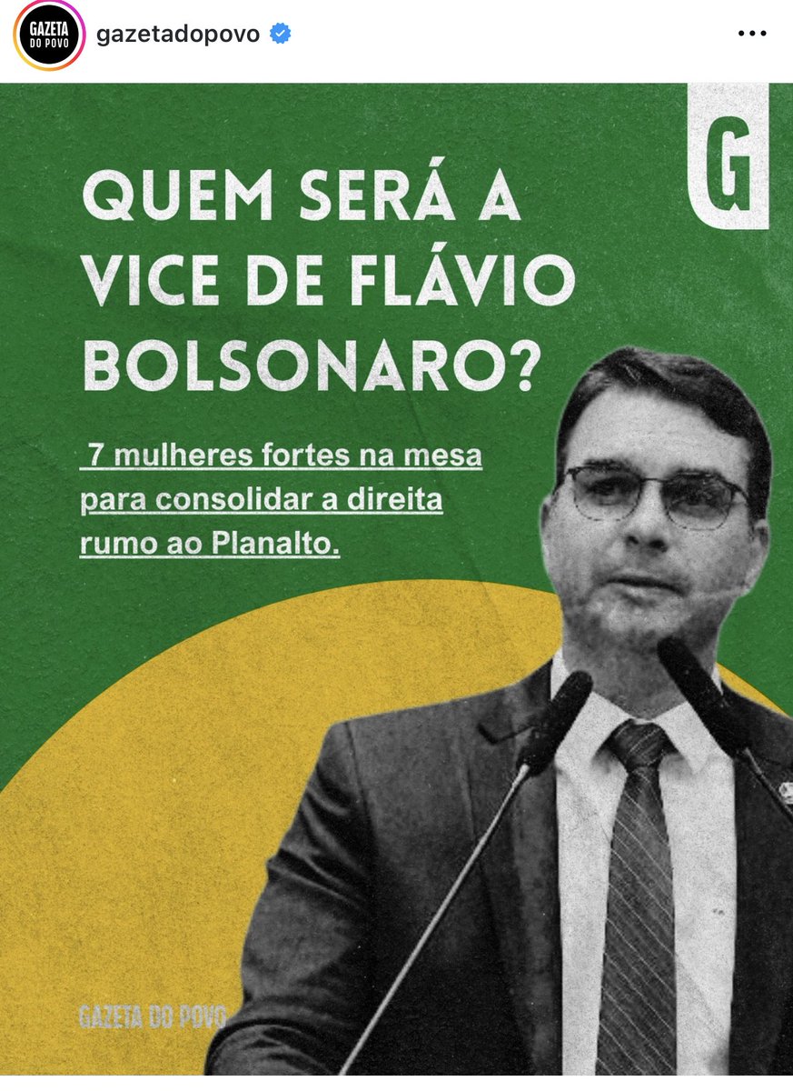 Teo_machad's tweet photo. Quem será a vice de Flávio Bolsonaro? https://t.co/ZvG71NvbcI