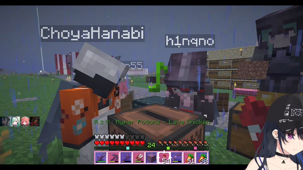 ninjason62's tweet photo. jump scared by lava chicken https://t.co/EZ5FL1pH8n