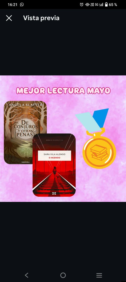 _soyinvencible's tweet photo. • ABRIL - Mientras duela de @Defreds (@ESPASAesPOESIA).

• MAYO -  De conjuros y otras penas de @/angelaslatter (@DuermevelaEd ) + O incendio de @vila_sara (@Xerais).

• JUNIO - Senlleiras de @AntiaY (@EdGalaxia).

#lecturas #libros #balancelector #booktwitter #booklover https://t.co/csJzDyXhyt