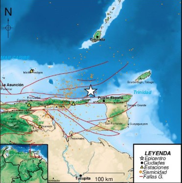 ecoportuguesa's tweet photo. La Fundación Venezolana de Investigaciones Sismológicas (Funvisis) reportó un sismo de magnitud 3.6 al noreste de Macuro, en el estado Sucre, en la madrugada de este jueves.
El movimiento telúrico se registró a 29 kilómetros al noreste de Macuro con una profundidad de 32.9 https://t.co/NCeeAm5lop