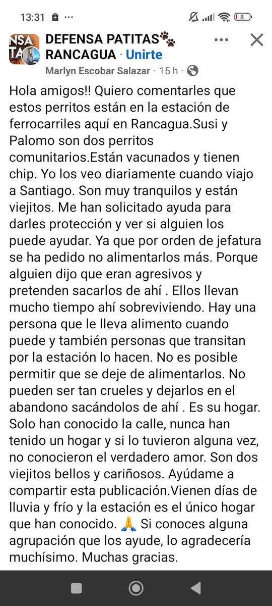 RockdrigoRoman's tweet photo. Ayúdenme a llegar a la jefatura de @FerrocarrilesCL por favor. 
Esto no puede ser tan injusto 😔💔😔😔😔 https://t.co/sO6uF9RbYz