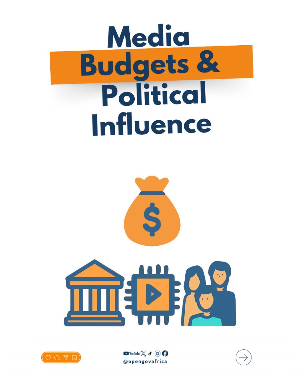 opengovafrica's tweet photo. Who controls the budget often shapes the story. But who controls the story can also shape the budget.
#Media #PublicBudgets #PoliticalInfluence #Accountability #Transparency #GoodGovernance #PublicFinance #InvestigativeJournalism #OpenGovernment #Africa #OpenGovAfrica https://t.co/3wFU72F3c1