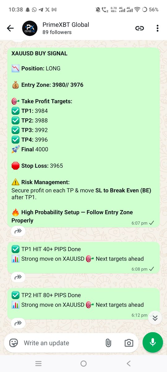 Apex_fx_92's tweet photo. 🚀 Free Forex &amp; Gold Signals

Trade setups and market analysis for:

📈 XAUUSD
💶 EURUSD
💵 USDJPY
💷 GBPUSD ,, BTCUSD

✅ Entry, SL &amp; TP
✅ Daily Analysis
✅ Risk Management
✅ Real-Time Updates
📲 Join Our WhatsApp Channel:
https://t.co/udTxzUP2oc
#XAUUSD #Forex #EURUSD #USDJPY https://t.co/7LhwsA4LBH