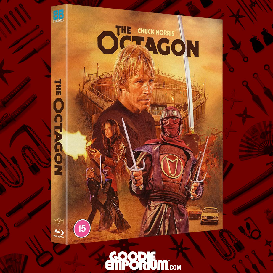CityOnFireNews's tweet photo. CHUCK NORRIS vs NINJAS! 88 Films brings ‘The Octagon’ to Blu-ray this September… tember… ember… ber
Details and Trailer: https://t.co/TsrRFwZkfU
#octagon #chucknorris #ASMR #kungfumovies #martialartsfilm #martialartsmovies #asianaction #bluray #physicalmedia #physicalmediaforever
Visit City on Fire (https://t.co/6R8bQ6lGK9) for Asian and martial arts film news, reviews and 4K Ultra HD and Blu-ray releases. #CityOnFire
Visit The Goodie Emporium (https://t.co/YcKzdiDqmY) if you're on the hunt for import 4K Ultra HD and Blu-ray movies. #goodieemporium