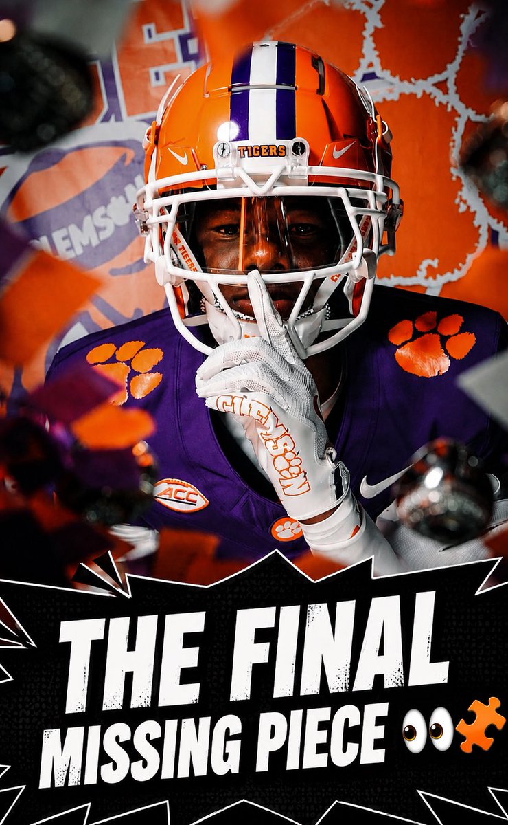 clemson_bias's tweet photo. @SethWilliams9_ 👀 https://t.co/Vkgd0Lpph3