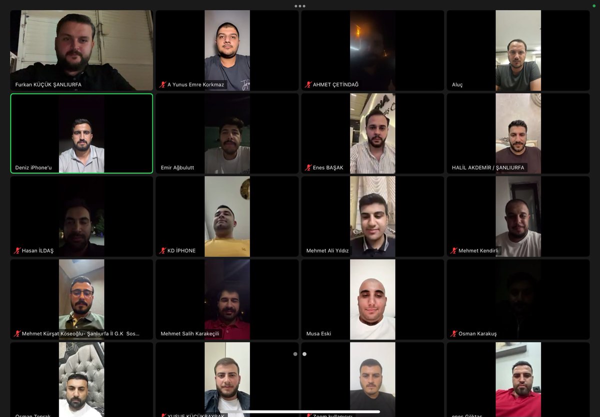 akgencliksurfa's tweet photo. Gençlik Kolları Başkanımız @furkankucukk_’ün öncülüğünde Yönetim Kurulu Toplantımızı Zoom üzerinden gerçekleştirdik.

Teşkilat çalışmalarımızı değerlendirip önümüzdeki süreçte Gençliğe dair plan ve projelerimizi konuştuk.

#GüçlüGençlik #GüçlüTürkiye #AkGençlik 

@avyusufibis @bybekirbozdag @osmannazlier @milhamigunbegi @ferdisenel25 @furkankucukk_