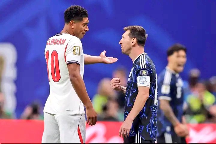 SuccessxFul's tweet photo. Jude Bellingham VS Lionel Messi https://t.co/gwndUNaYZR