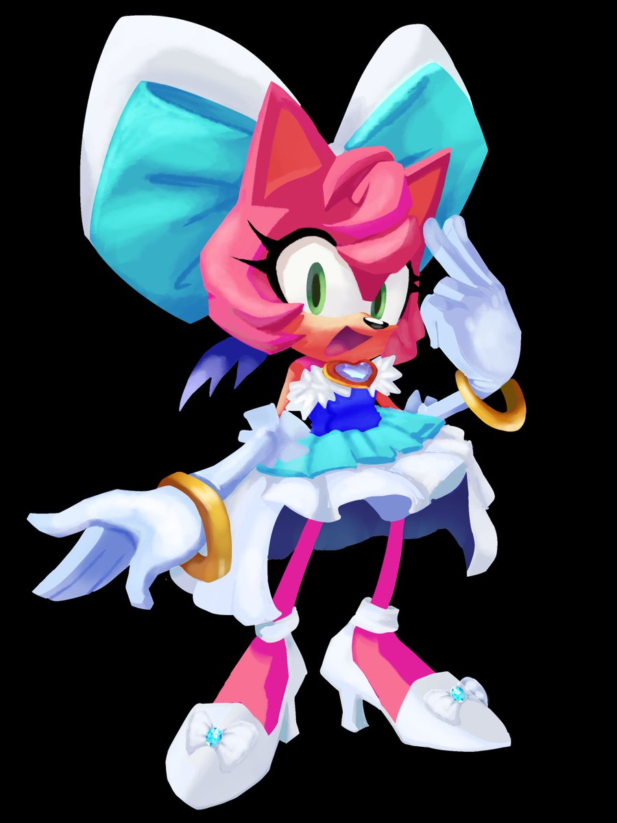 MIXTERART24's tweet photo. Un reto de Amy Rose ',3 https://t.co/CobZmWkSDa