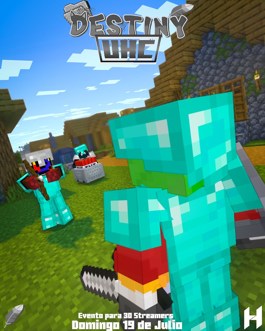 DestinyOwnersOg's tweet photo. SE VIENE EVENTO 🗣🔥
Junto a @HolyHosting les presentamos DESTINY UHC, un UHC donde 30 creadores se enfrentaran para demostrar quien es el mejor

-Quieres jugar? comenta este tweet ✉

-Se agradece ♻ y ♥ https://t.co/zjnf0Goop7