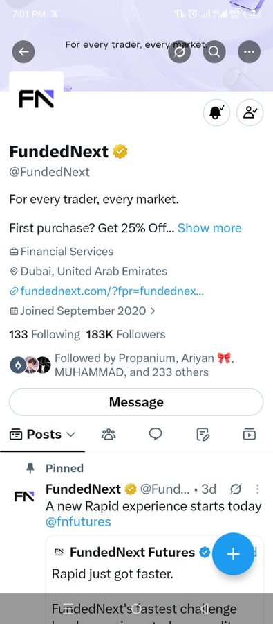 ZoneTrader0's tweet photo. @Ib_Forex01 @FundedNext @Flynnn_FN @Galib_FN @noahjrichter 
@sumkko_lovely 
All steps done with proof of screenshot. 
The thing I like most about FundedNext is that it has built a reputation around supporting traders throughout their journey. Reliable payouts and a trader-first mindset are qualities that really matter. 👏. https://t.co/GJAM8DNGno