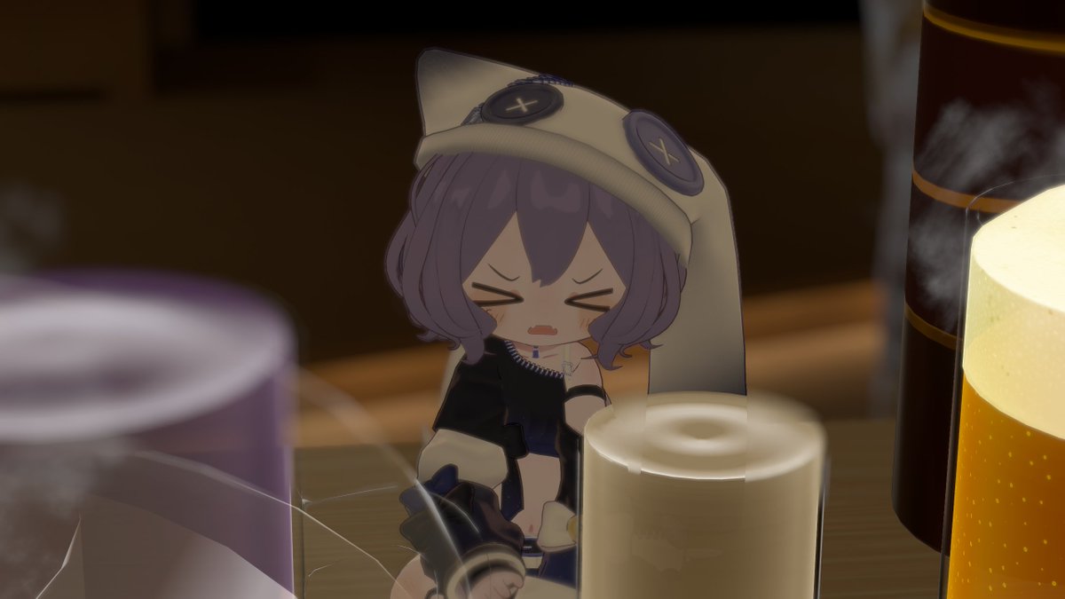 yuyuse_3's tweet photo. ねこのバーテンダー「どうぞ、ドブです。」
エクちゃん「うぅ、、、」

#Eku3D #VR https://t.co/iQYwQeIpGa
