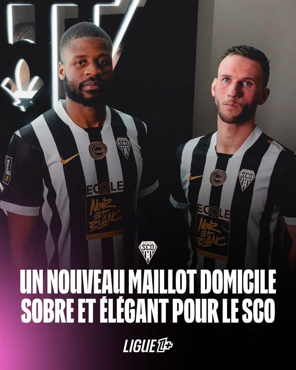 Un nouveau maillot domicile fidèle à l'identité du club pour le SCO av...