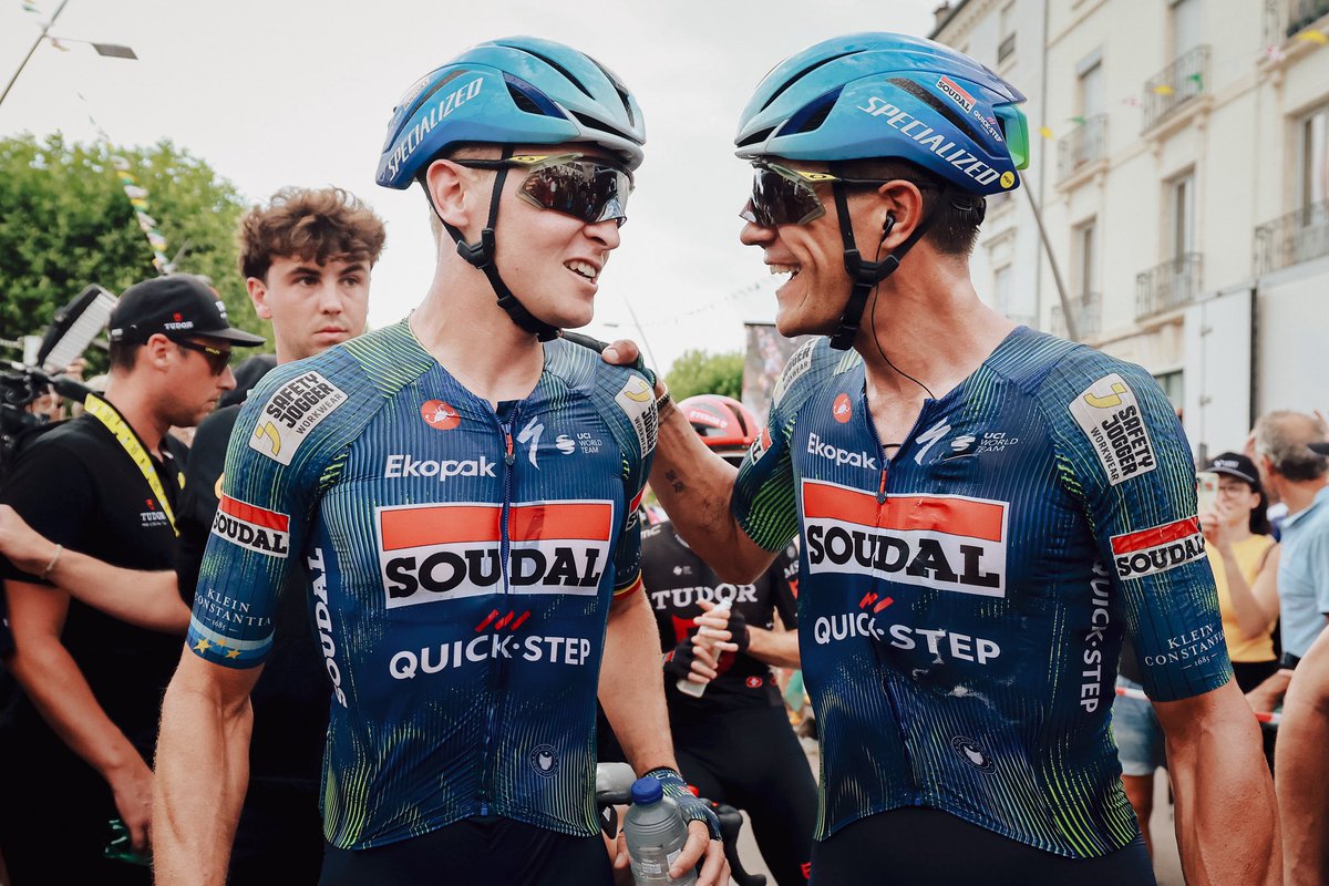 Jasperstuyven's tweet photo. Hattrick complete @Letour 🤝🤩

#TDF2026 https://t.co/pA3vz9cjgC