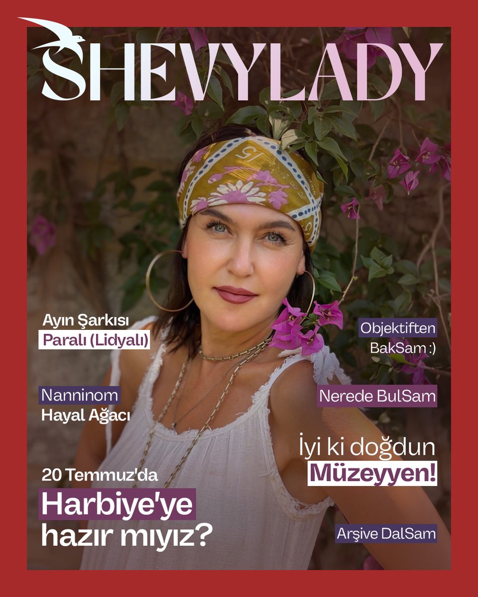 sevvalsam's tweet photo. ShevyLady ikinci sayısıyla karşınızda. 😍

Tamamını incelemek için linke tıklayın. 

https://t.co/vmC53m1o24 https://t.co/niVasrzGpO