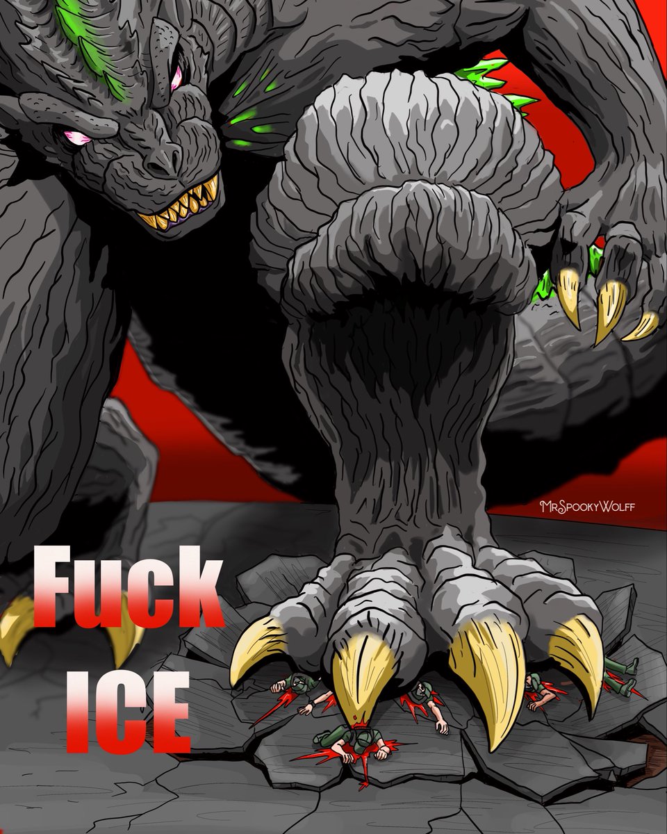 NecroGodzilla's tweet photo. F*U*C*K  I*C*E https://t.co/hbLKyem9Sf