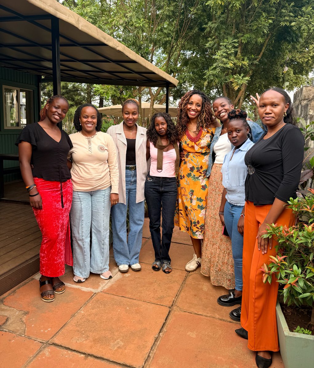 CharFadirepo's tweet photo. So happy Bitcoin Twitter is back…but nothing beats #Bitcoin lady gist time IRL!!

We had a lovely impromptu @SatSisterCircle gist at @WaitabitCo during our time in Kenya. Thanks to all the ladies that stopped by!! 🧡🧡 https://t.co/DhXgEkYNt6