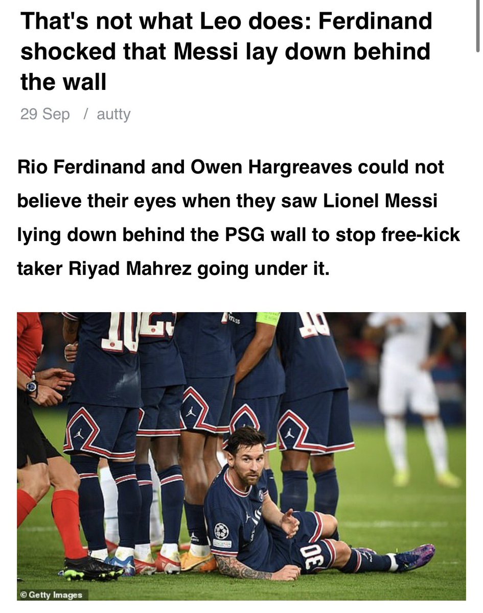 FavourYusuf1's tweet photo. The answer is servant leadership.

I’ll give you two scenarios.

When Messi moved to PSG, in their championship league match against City, he laid down behind the wall to form a shield against low balls.

He did not need to do that.

But he did it anyway

Now look at Ronaldo. In 2022, Erik Ten Hag wanted to bring him on in the 89th minute, after United were 2 - 0 against Tottenham.

What did he do? 

He refused, then stormed off into the tunnel.

This was United’s best performance maybe all season, yet because He wasn’t the star, he made a mess out of the whole thing.

He was dropped from the squad the next game, and was fined about 2 weeks worth of wages (about £1m)

Whether you think he had a right to do that or not is not my argument. 

I want you to look at the impact on his teammates.

Imagine being under pressure for months at United, pundits saying all sorts about the team.

Now you put up a performance against one of the big 6 and played really really well.

You are hoping that some of the pressure finally eases up, only to see that the entire discussion that week was how the “star” of the team decided to throw a tantrum.

Do you think any player in that squad will feel loyalty towards him?

The point is that Messi considers himself a servant to the team, and would do whatever needs to be done to ensure the team succeeds, but for Ronaldo, it’s the opposite.

Ronaldo considers his team a servant to his ambition, and would do whatever it takes, including throwing his teammates under the bus to get that next goal.

It has obviously made both of them very decorated players, but only one of them will inspire a team to die for them on the pitch.

That’s why it seems like the Portugal team seems disjointed and can’t seem to connect, and why the Argentinian team would die for Messi.