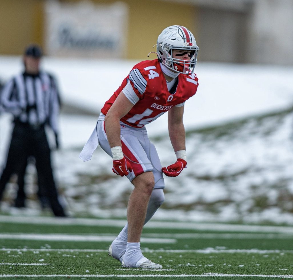 Tom_Nader's tweet photo. 1/2
The newest Ohio State football player is a Streetsboro Rocket.

Jackson Gula (Class of 2025) recently earned a spot on the Buckeyes' official roster as a walk-on.

Gula is listed as a redshirt freshman and will wear jersey No. 48.

Photo credit: Colin Kovinchick (Ohio State) https://t.co/KUvliK3bQe