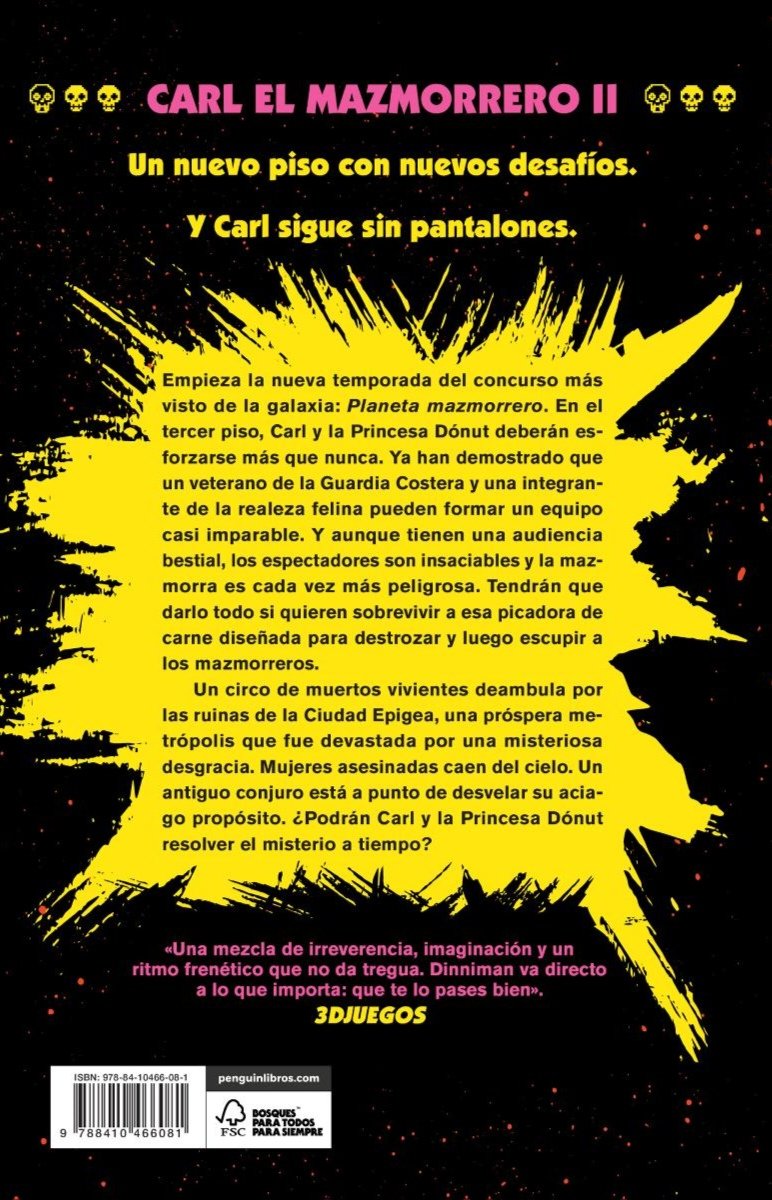 MoreyLifePass's tweet photo. 31. El juicio final de Carl
(Carl el mazmorrero #2)

El programa se expande. Aparecen nuevos personajes y misiones. Aventuras irreverentes e ideas locas constantes. Si te gustan los RPGs esta es tu saga. Mongo es un gran añadido. https://t.co/dH5halberJ