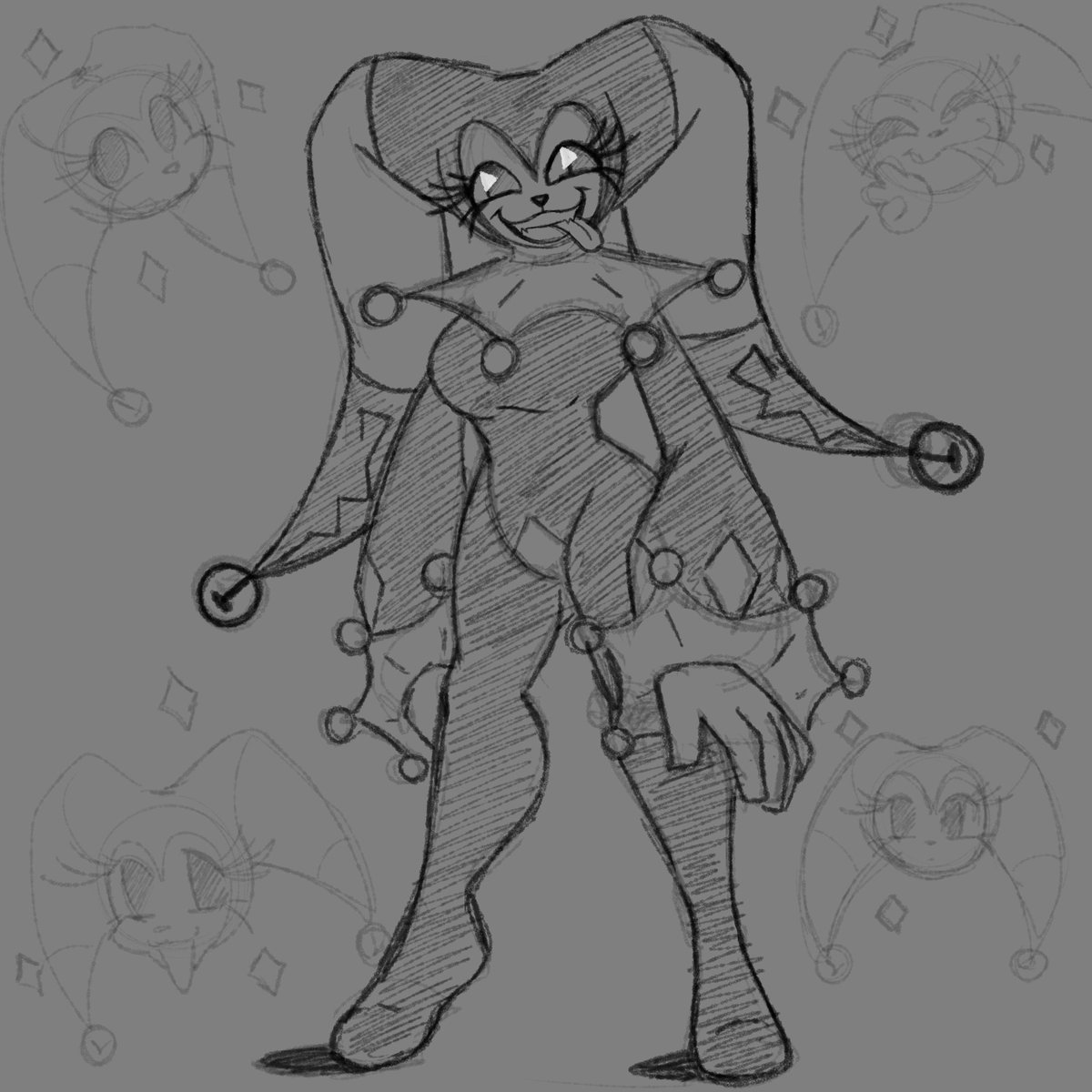 Fizzy_Chan101's tweet photo. Tested to see if my laptop would let me draw, and it did! So I scribbled Terror.Byte for fun. 

Gonna get back to finishing things later tonight! :D https://t.co/nvmbo5DFuN