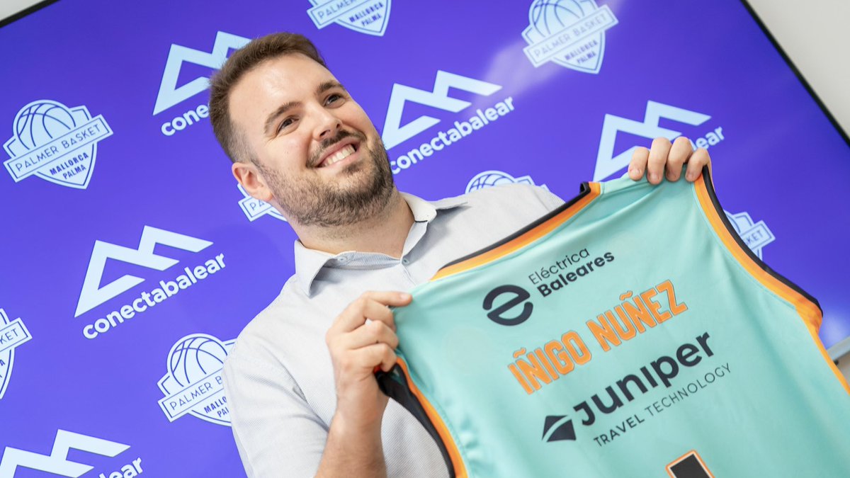 palmerbasket's tweet photo. Iñigo Núñez, presentat oficialment a les oficines de @conectabalear 💜

El tècnic ha fet les seves primeres valoracions com a director del joc de Palmer Basket Mallorca. 

Benvingut a ca teva, @inunezpereda! 🏀🩵

#ElColorDUnaIlla https://t.co/V9Lp7Ksr7R