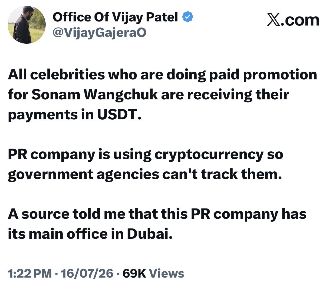 VijayGajeraO's tweet photo. Many got triggered and scared by this tweet. https://t.co/pUWyPQfmDu